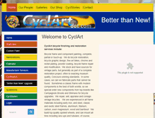 Tablet Screenshot of cyclart.com